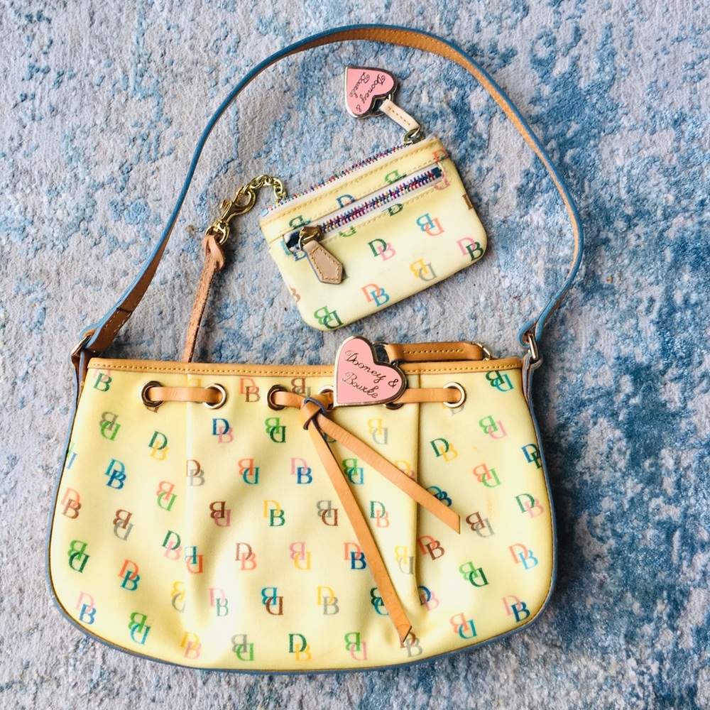 Dooney and Bourke purse and wallet set